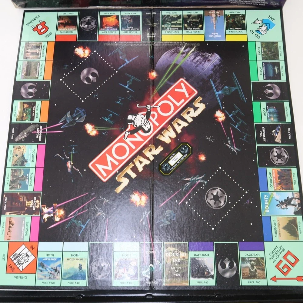 1996 Star Wars Monopoly Limited Collector's Edition